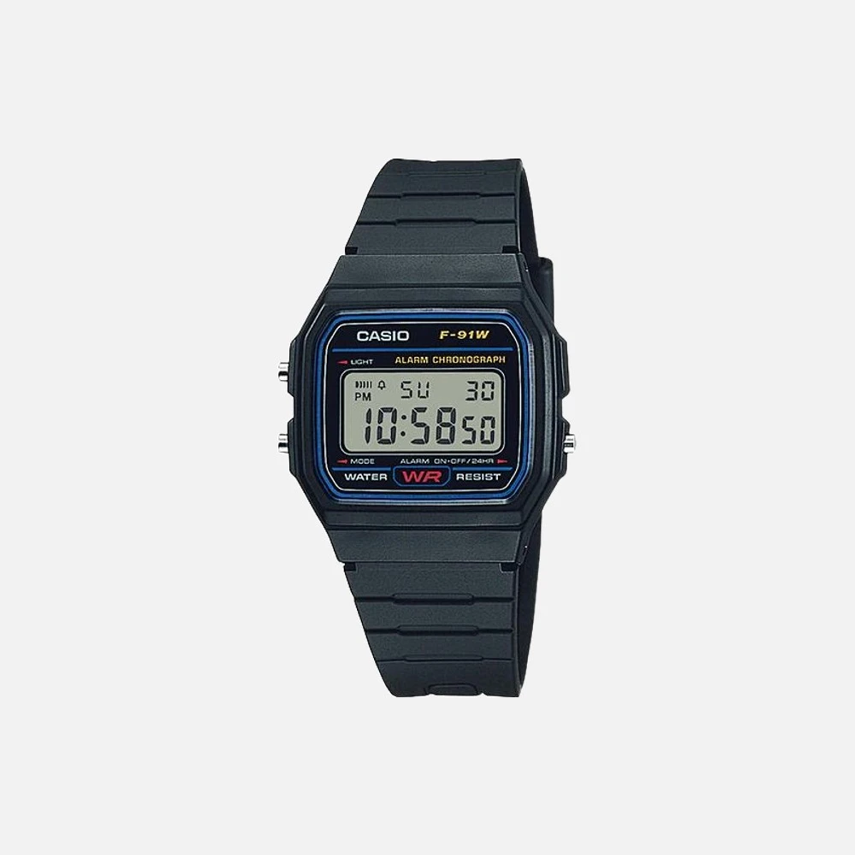 Casio F-91W-1 Black product image