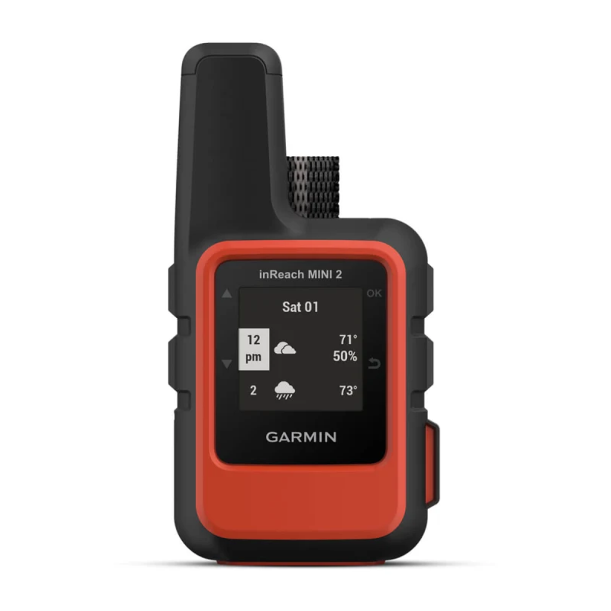 Flame Red Garmin inReach Mini 2 satellite communicator