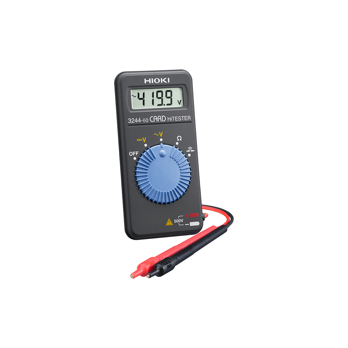 Hioki 3244-60 CARD HiTESTER pocket digital multimeter