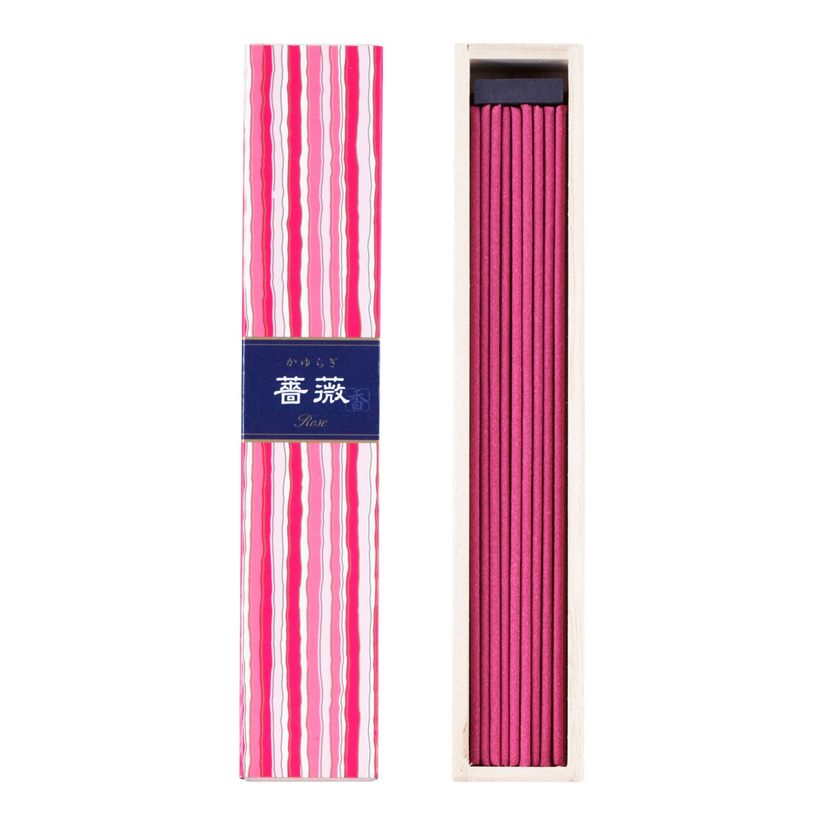 Nippon Kodo Kayuragi Rose incense box with 40 sticks