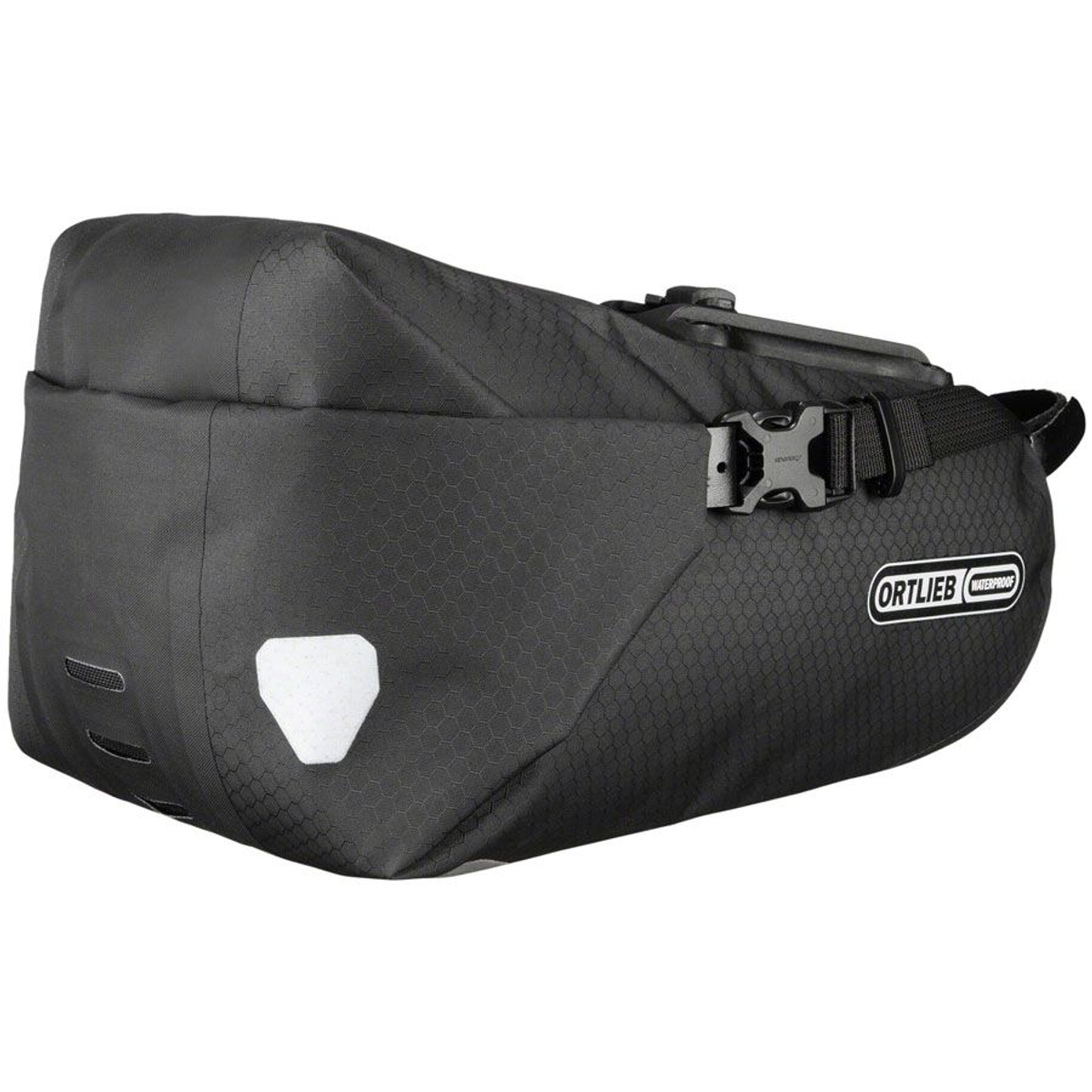 Black Matte ORTLIEB Saddle-Bag Two 4.1L bicycle seat bag