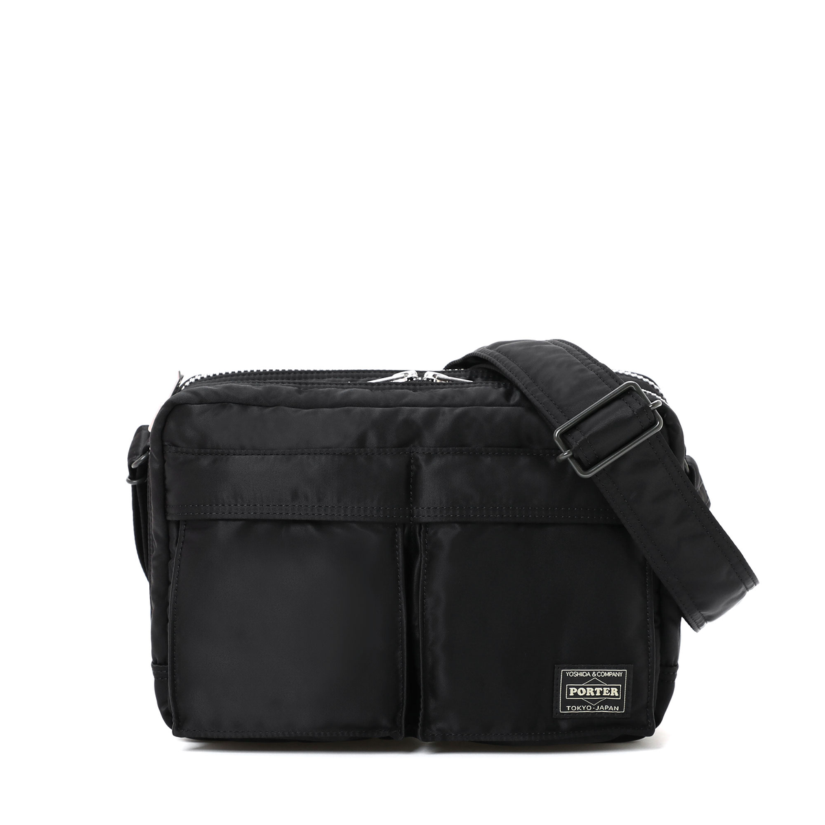 PORTER TANKER Sling Bag W zip Black product image