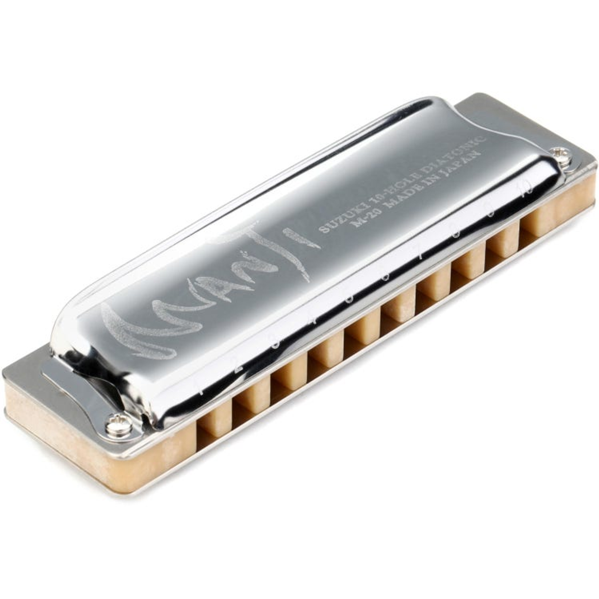 Suzuki MANJI M-20 ten-hole harmonica in C major
