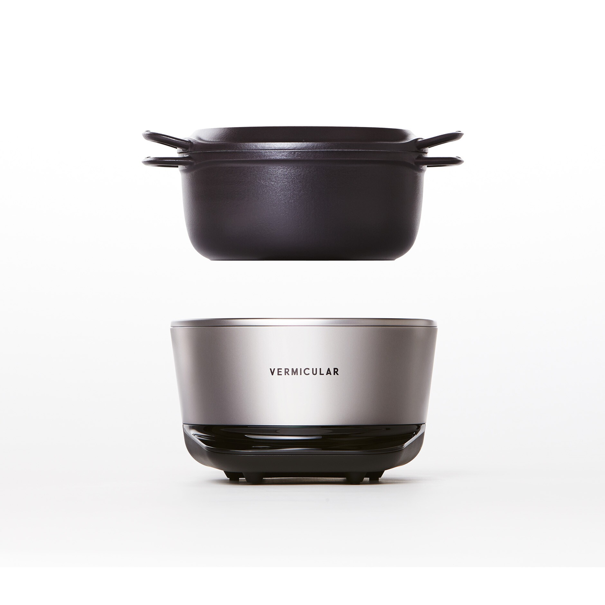 Vermicular Rice Pot 5-go Solid Silver